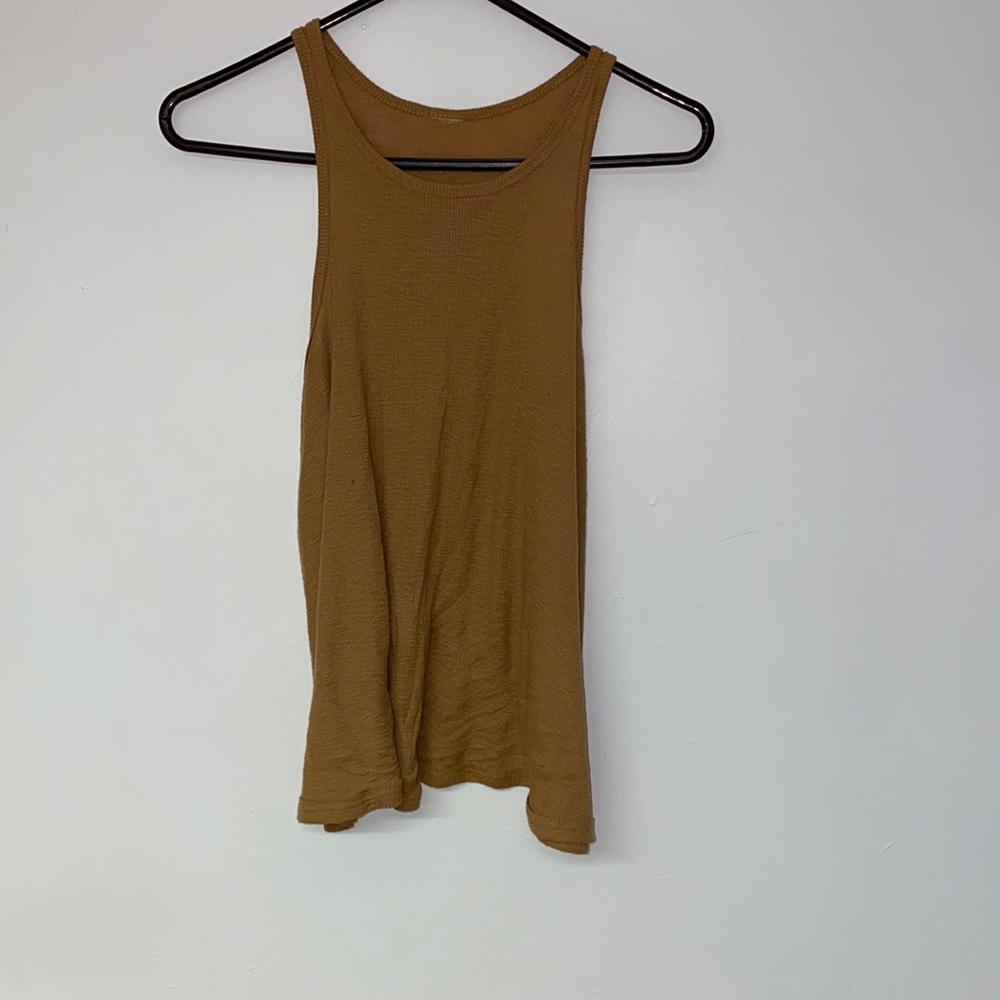 Women’s light brown tank top